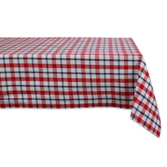 DII® 120" American Plaid Tablecloth